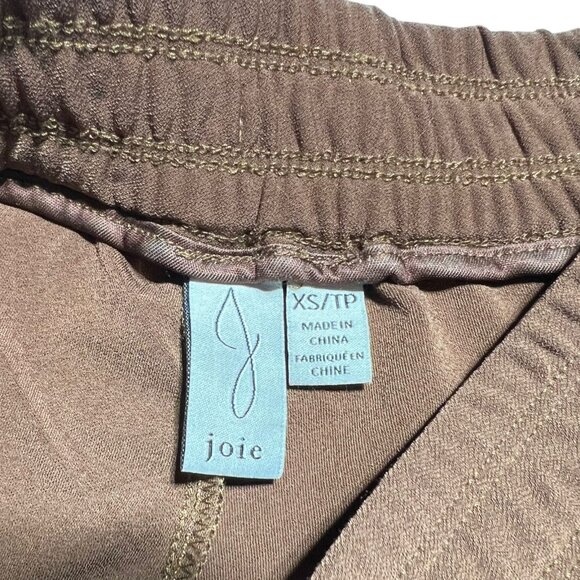 Women's Joie Brown Split Hem Pants Size XS - Picture 3 of 10